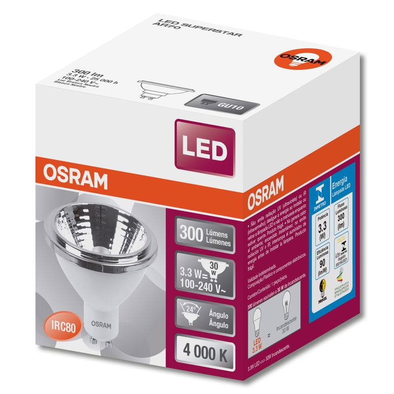 7017350-LED-AR70-24-3.3W-4000K-300lm-BIV-GU10-G3-SPACIAL